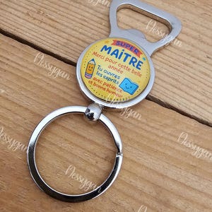 Gepersonaliseerde Atsem Super Cool Sleutelhanger - Eindejaarscadeau
