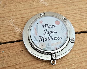 End of year gift - Personalized bag hanger Thank you super teacher