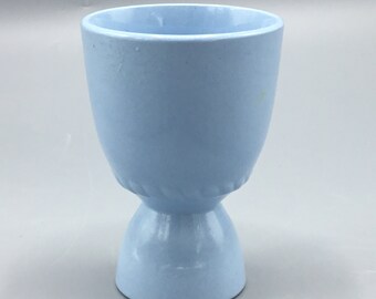 Homer Laughlin - Kraft Shape - Kraft Blue - Double Egg Cup - 1940s - Shipping Included