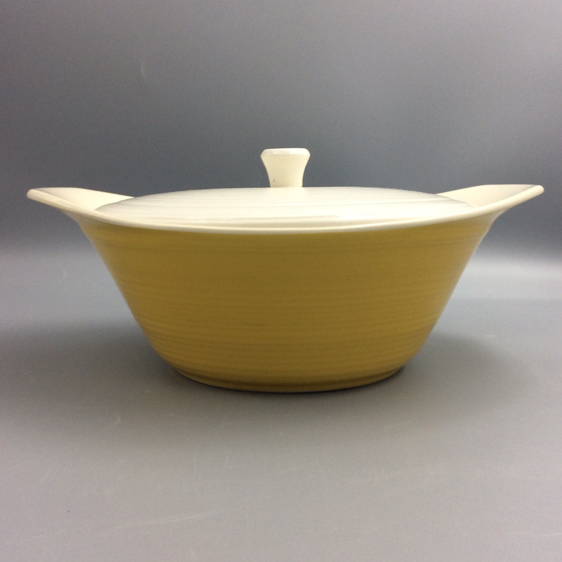 Sierra China for Max Shoenfeld Ironstone Yellow Bands and