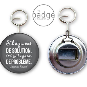 Porte Cles Decapsuleur Citation La Perfection Etsy