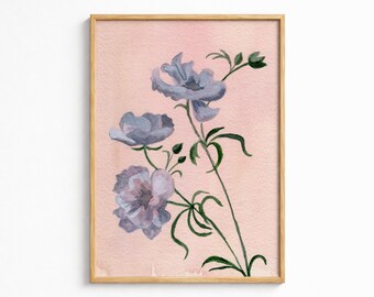 Garden Study No. 3  | Watercolor Floral | Botanical Print