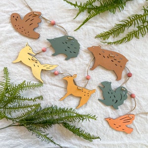 Woodland Animal Garland, Woodland Nursery Decor image 4