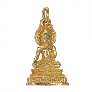 Buddha Anhänger und Ohrringe