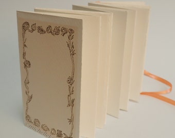 Cuaderno de bocetos de acuarela Ranuncula Pocket, de Michelle Kogan, para amantes de la acuarela, pintar una imagen en la portada,
