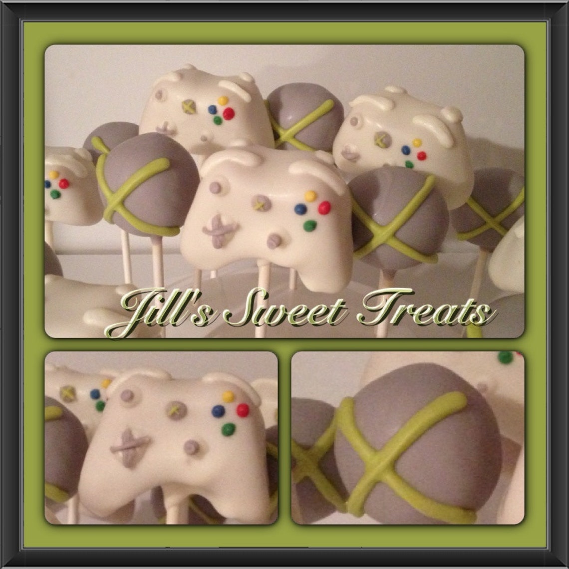 Xbox Cake Pops Etsy