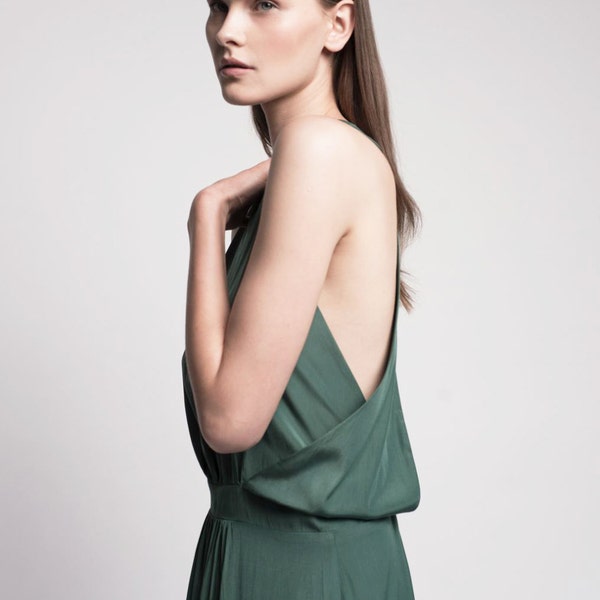 VENTA de 1 + 1 Dama de honor vestido - Maxi - vestido espalda abierta - invitado Vestido de Novia de noche - vestido Formal