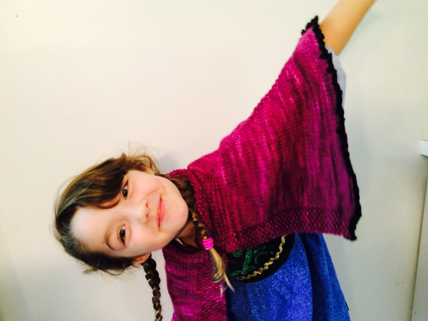 Frozen Anna Cape Knitting Pattern PDF Etsy