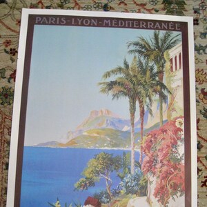 Paris, Lyon, Mediteranean, Cote D&#39;Azur Poster, Large and Fabulous