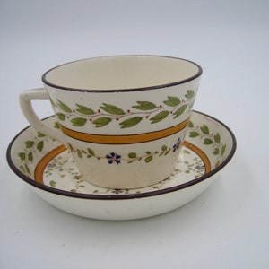 Minton China Cup and Saucer, Pattern C2647, Name unknown, from 1873-1912, One Set only