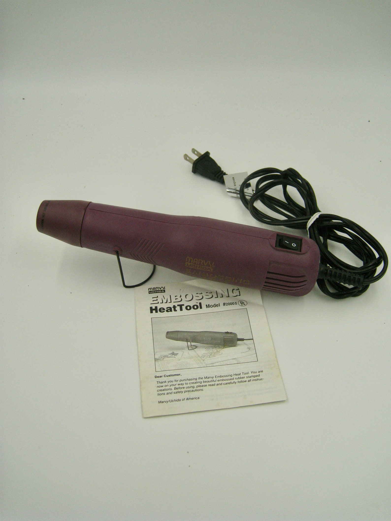 Marvy Uchida Heat Embossing Tool Used but in Great Etsy