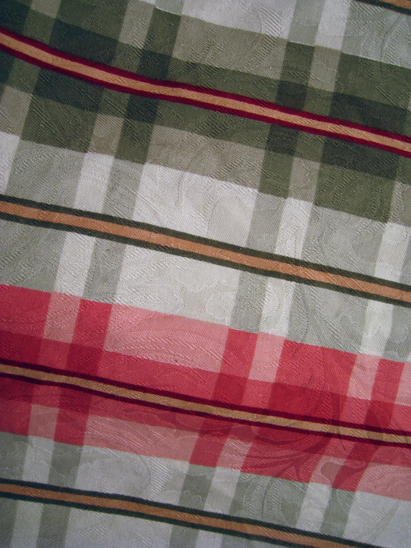 Calico Corners Plaid with textural pattern 2 1/2 yards by Etsy
