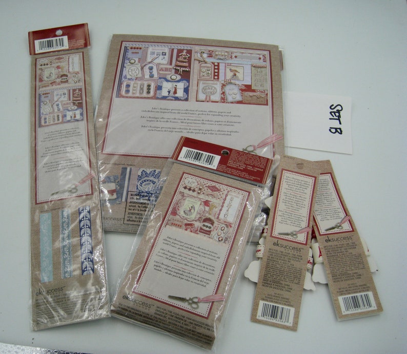 French General Jolee/'s Boutique Scrapbooking Materials Set B