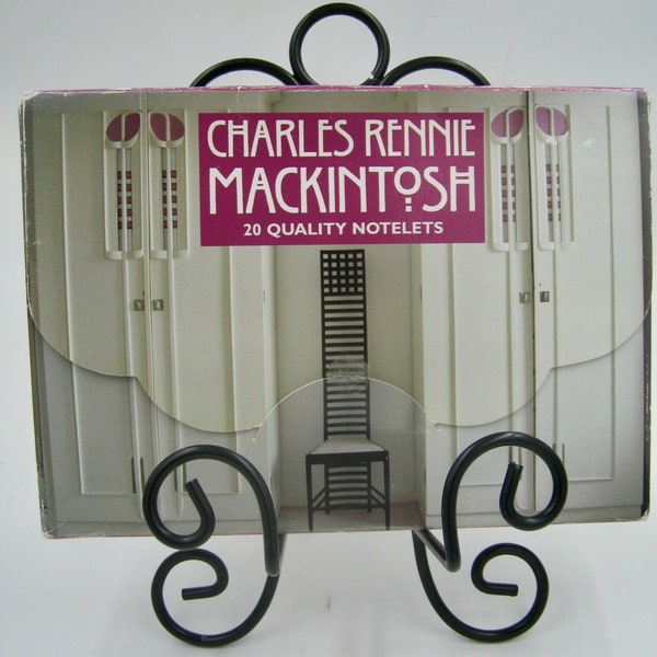 Charles Rennie MacKintosh, Quality Notelets, 15 cards, 17 envelopes, not full set, good condition