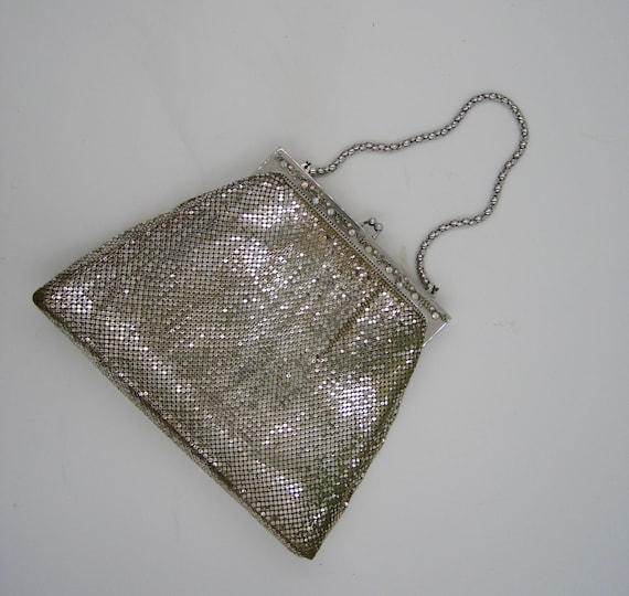 vintage chainmail purse