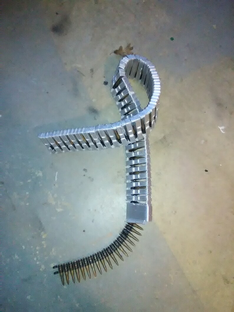 Minigun Minigun Ammo Belt 3D Print Machine Gun Belt Ammo Etsy