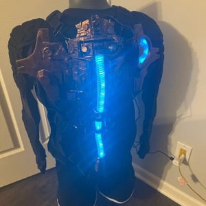 Dead space rig, engineer rig, dead space armor, deadspace outfit, dead space cosplay, deadspace, dead space light, rig, cosplay