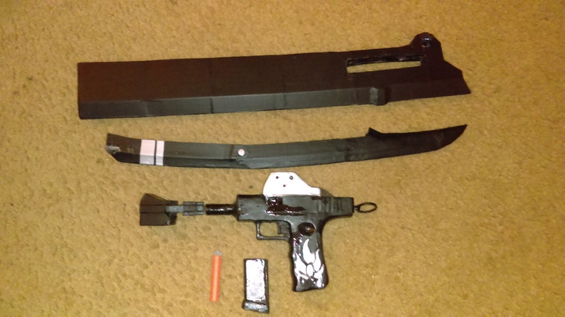cosplay gun cosplay sword Larp sword RWBY Gambol Shroud sword gun anime prop cosplay prop anime gun sword prop