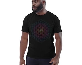 Flower of Life Unisex Organic Cotton T-shirt