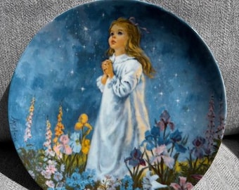 Vintage Reco „Twinkle Twinkle Little Star“ Teller Die wertvollen Lieder der Kindheit Serie von John McClelland