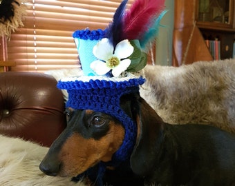 Top Hat for Dogs or Cats, Racing Day Hat