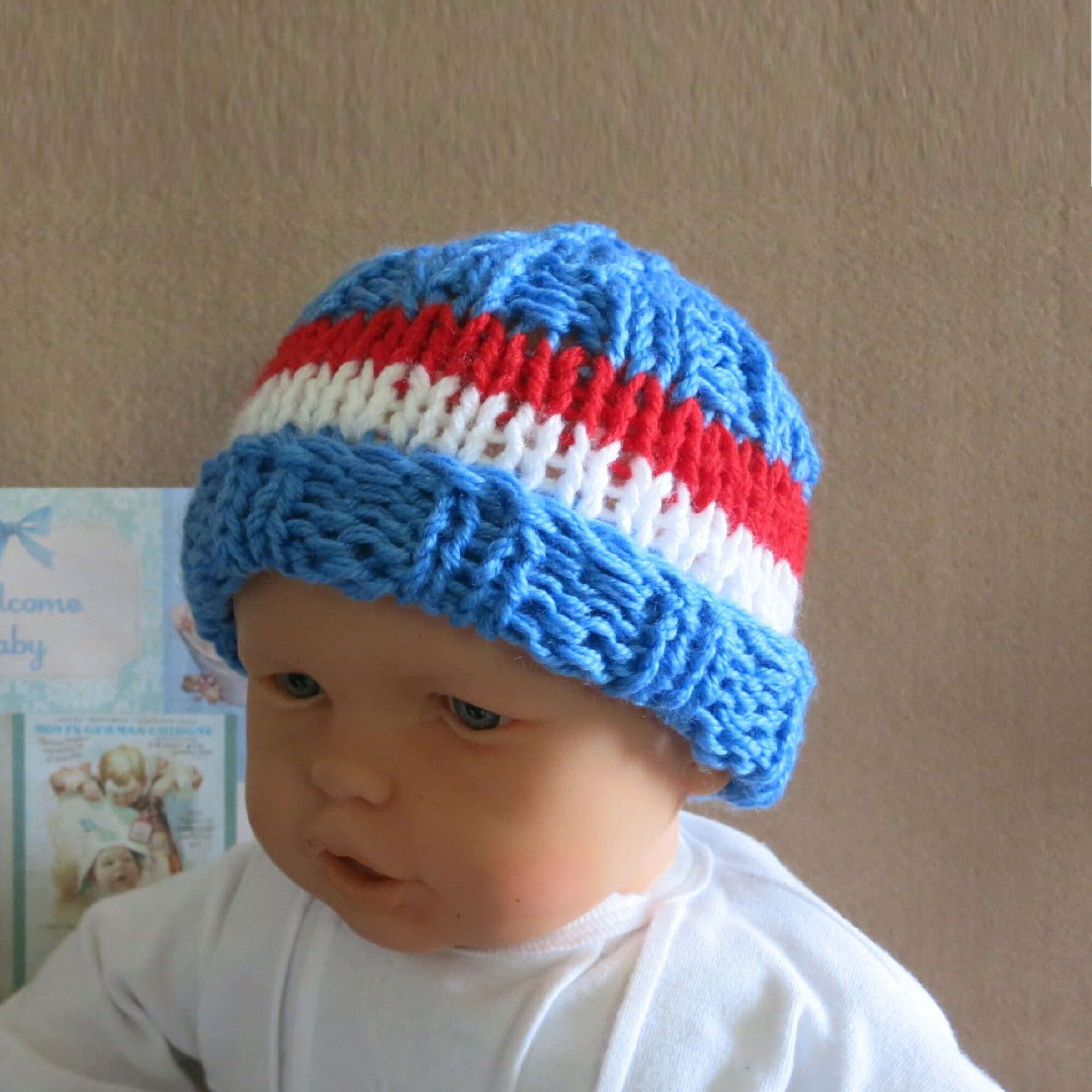 Childrens Football Beanies
