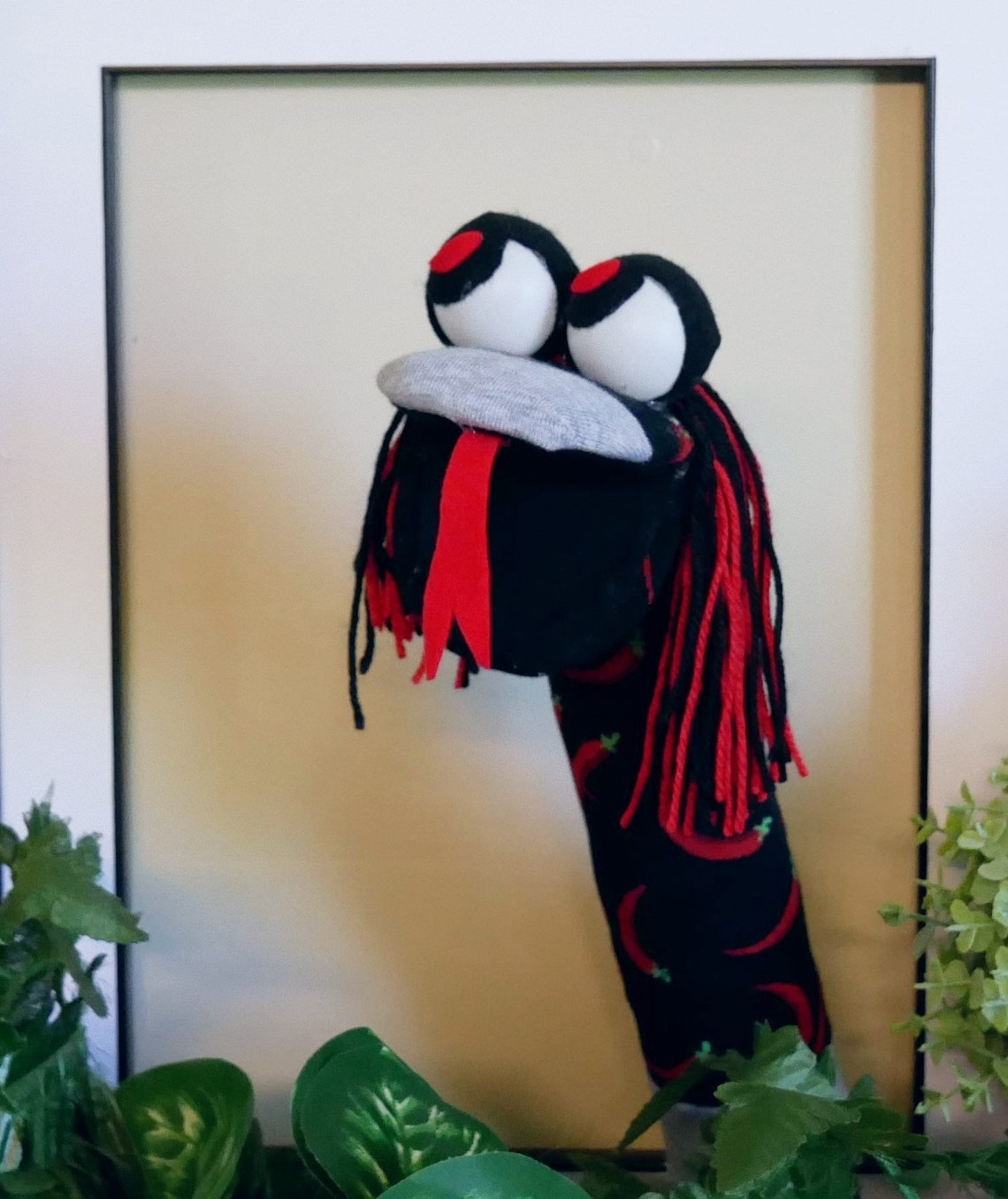 Snake Sock Puppet Toy Educational Toy Kindergarten Preschool Etsy