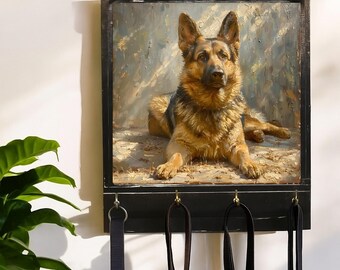 Hundeleine & Schlüsselhalter für Schäferhunde