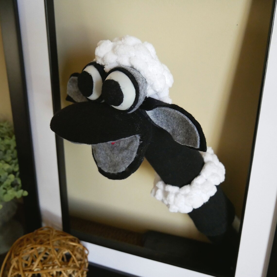 Lamb Sock Hand Puppet Educational Toy Preschool Teaching Aid Etsy UK