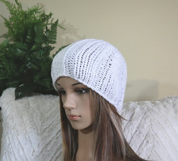Crochet Crochet Hat Cable Skull Beanie 