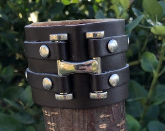 Samson Leather Cuff