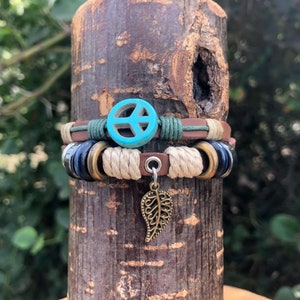 Peace Sign Bracelet