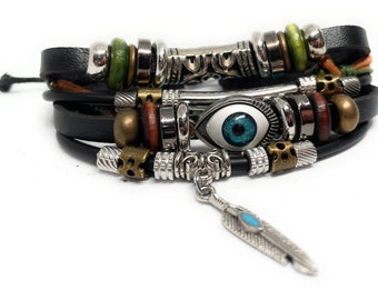 Evil Eye Adjustable Bracelet