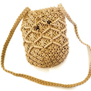 Monedero de ganchillo Eco-Friendly 100% Materiales Naturales - Pequeño Monedero para Mujeres