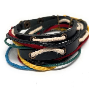 Blue, Yellow & Red Wraparound
