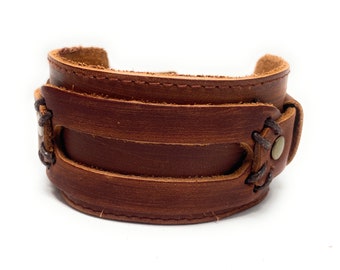 Leather Cuff. Adjustable