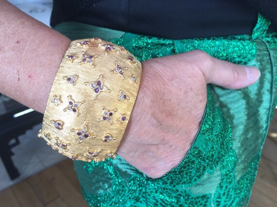 Manchette Robert Goossens esprit Buccellati