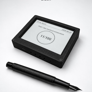 Mini pantalla de tinta electrónica Weather100 de Weather100, regalo meteorológico compacto