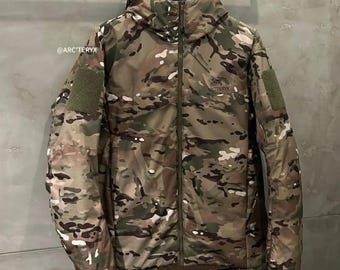 Giacca tattica isolante Arcteryx LEAF Multicam – Capospalla da uomo per climi freddi