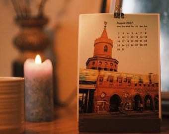 Berliner Kalender 2027, erstellt aus analogen Fotografien (35-mm-Film).