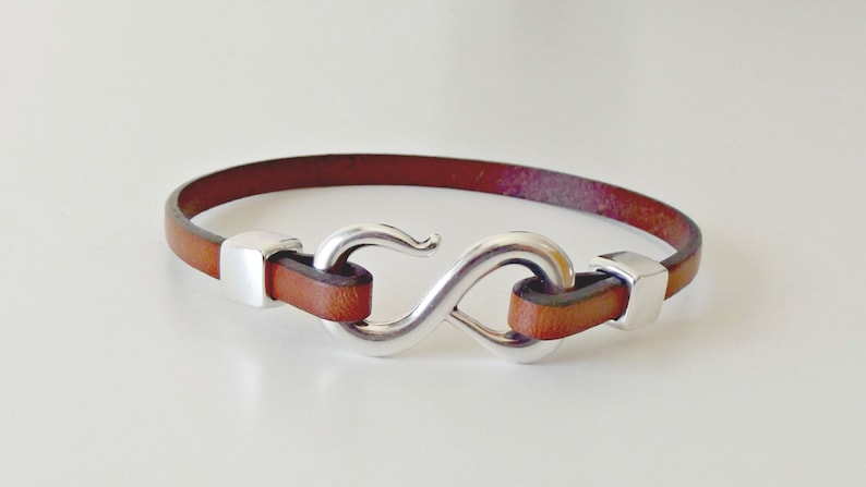 bracelet homme Infinity leather bracelet infinity jewelry leather jewelry infinity bracelet leather bracelet K1883 wife gift
