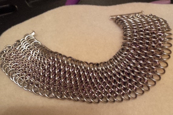 Dragon scale shop chainmail bracelet