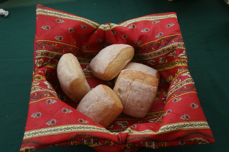 Cotton Coated Laminated Handmade Fabric Bread Basket. Baking Etsy