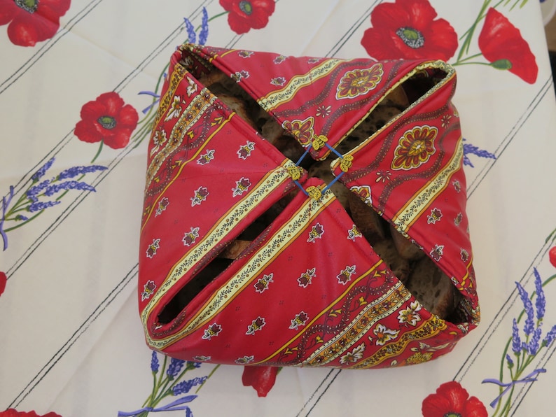 Cotton Coated Laminated Handmade Fabric Bread Basket. Baking Etsy