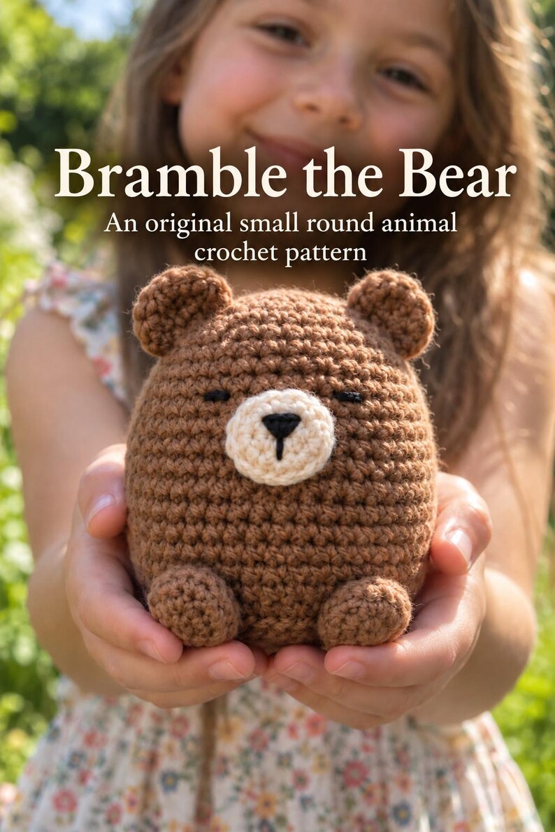 Crochet Animal Pattern PDF Bundle | Pig Bear Bunny | 3 Easy Amigurumi Patterns | US Terms image 3