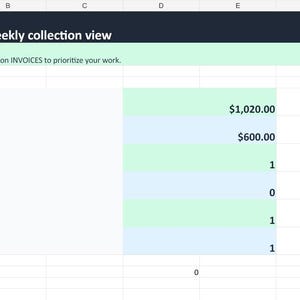 Invoice Chase Tracker Excel, Accounts Receivable Follow Up, Overdue Invoice Payment Tracker, Collection Log & Scripts image 1