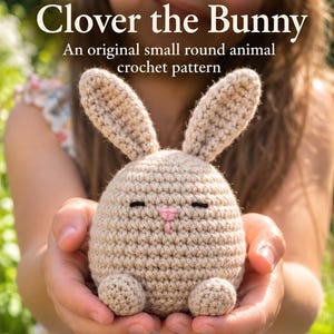 Crochet Animal Pattern PDF Bundle | Pig Bear Bunny | 3 Easy Amigurumi Patterns | US Terms image 4