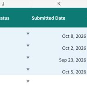 AP Approval Tracker Excel | Accounts Payable Invoice Approval and Due Date Dashboard image 2