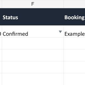 Quote to Booking Tracker Excel, Lead Follow Up CRM, Service Business Quote Tracker, Client Pipeline & Booking Spreadsheet image 2