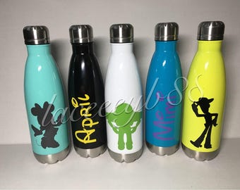 metal water bottle etsy